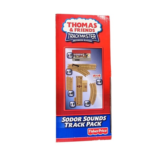 Thomas Friends Trackmaster Sodor Sounds Track Pack 17 Pieces Toy - Picture 6 of 7